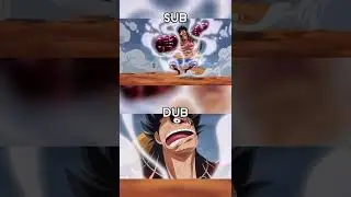 one piece gear 4 dub vs sub