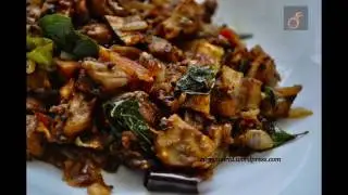 Easy Kerala Mushroom Rost/Mushroom Peralan/Mushroom Ularthiyathu /Koon Roast-with Subtitle Recp 59