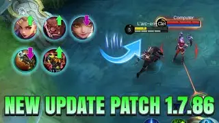 YU ZHONG REVAMP, PENETRATION NERF, WAN WAN NERF, BALMOND BUFF, MOBILE LEGENDS UPDATE PATCH 1.7.86
