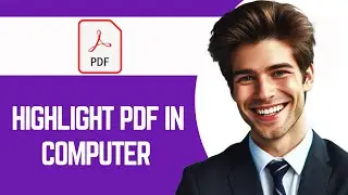 How to highlight pdf in computer