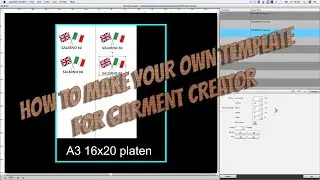 DTG - Make your own GRID template in Garment Creator - Epson F2100