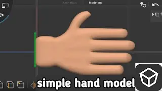 How to Model a Hand in prisma3d X 3dmod app |part1|