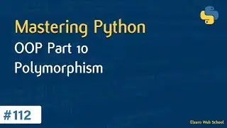 Learn Python in Arabic #112 - OOP Part 10 -  Polymorphism