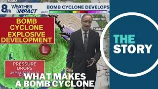 What is a bomb cyclone, and what does it mean for Oregon weather?