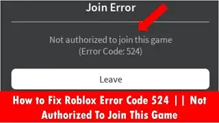 How to Fix Error Code 524