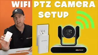 Easy WiFi Streaming Setup with BZBGEAR PTZ Camera, NDI, and Netgear