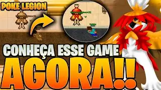 VEM CONHECER ESSE GAME! POKE LEGION! "NOVO" POKETIBIA 2024 MOBILE E PC! BASE MEGA, TERA E LENDA!