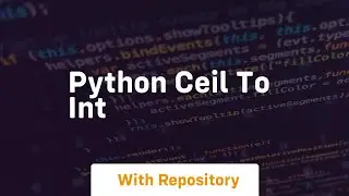 python ceil to int