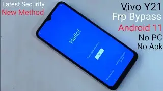 Vivo Y21 Frp Bypass Android 11 New Method Without PC Latest Patch 2021