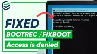 [3 Ways] How to Fix Bootrec /Fixboot Access is Denied Windows 10/11 - PassFab FixUWin - 2023