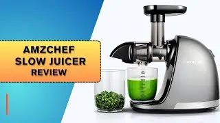 ✔Squeeze the Day✔  AMZCHEF Slow Masticating Juicer Review – Worth the Hype?