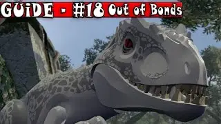 LEGO Jurassic World - 100% Guide - #18 Out of Bounds - All Collectibles (Minikits & Amber Bricks)