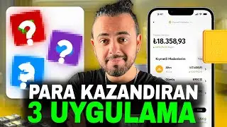 PARA KAZANDIRAN 3 MOBİL UYGULAMA! [2024] (Telefondan Para Kazanma Yolları)