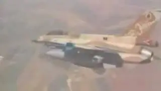 Jet fighter crosses two UFOs (REAL FOOTAGE!!!)