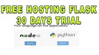 Free Node Js / Python Hosting For 1 Month Trial Include(FTP/MONGO/SSL)