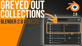 How to fix greyed out collections and their visibility after opening an old Blender file in 2.8