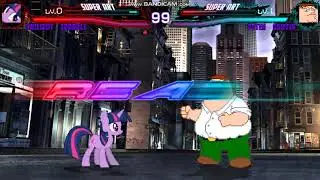 mugen-Twilight Sparkle Vs Peter Griffin