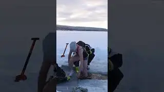 My Friends and I Did The Coldest Ice Plunge Ever