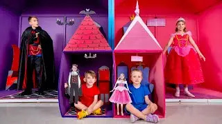 Princess House VS Vampire House + more Childrens videos