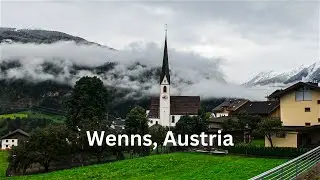 Discovering Wenns, Austria's Hidden Gem 🇦🇹 | 4K Walking Tour