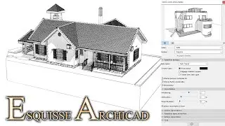 IMAGE ESQUISSE DANS ARCHICAD !