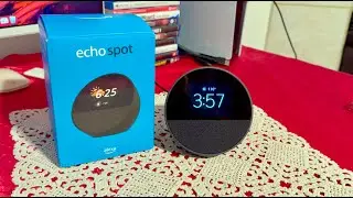 Echo Spot Unboxing and Overview Watch This Before Buying It    HD 1080p