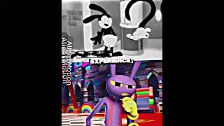 Jax (TADC) VS. Oswald The Lucky Rabbit | #vs #edit #shorts #digitalcircus #tadc #disney