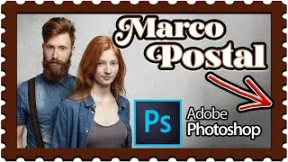 Añadir Marco Postal o Estampilla en Photoshop (2024)