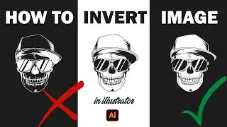 How To Invert Your Image in Illustrator!