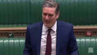 Keir Starmer's first PMQs as Leader of the Opposition:  22 April 2020