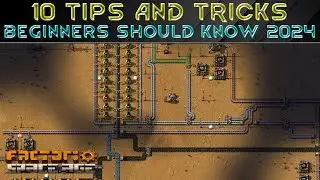 10 TIPS BEGINNERS SHOULD KNOW 2024 - Factorio Tutorial Tricks