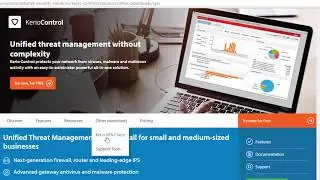 Kerio Control UTM v9.3 -  42 - Download VPN client software