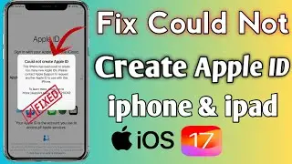 How To Fix Could not create Apple id 2023 | This Phone has been used to create too many apple IDs