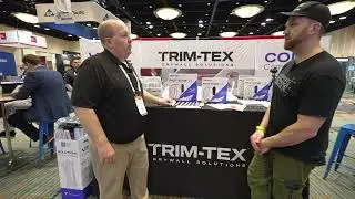 Visiting the Trim-Tex booth at AWCI Build24.