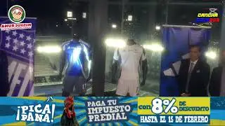 Presentación de la camiseta del Club Sport #Emelec para la temporada 2025.