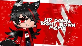 Up Down, Right Down || Gacha Club || meme (Live2d) Tweening