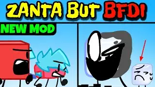 Friday Night Funkin New VS Pibby Ice Cube - Zanta But Pibby BFDI Mod | Pibby x FNF (Corrupted BFDI)