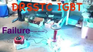 DRSSTC IGBT Failure Live on Film