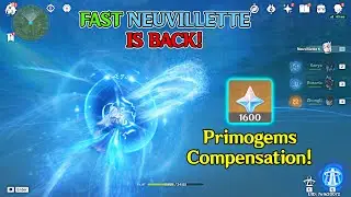 *NEW* Mihoyo rollback Neuvillette + free 1600 primogems as compensation!