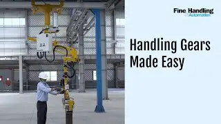 Gears handling made easy with Industrial Manipulator and Customised Gripper