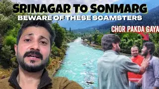 We got ROBBED enroute Srinagar to Sonmarg in Kashmir and this happened