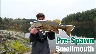 Massachusetts SMALLMOUTH Bass Fishing (Pre-Spawn/Spawn)