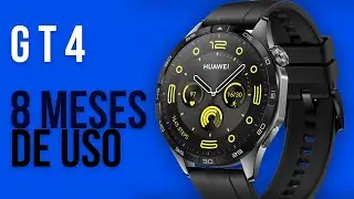 HUAWEI WATCH GT 4 - 8 MESES DE USO - Valeu a pena?