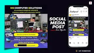 Social Media Poster Design in Photoshop #photoshop #photoshoptutorial #shorts #graphicdesign #sourav