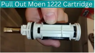 How To Pull Out  Moen 1222 Cartridge - Quick and Easy