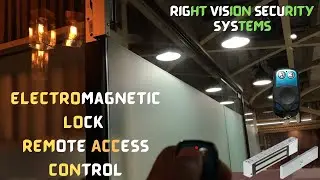 Indoor Door Access Control | #Electromagnetic Lock EML600 |#Dropbolt Lock |  #eSSL #RightVision