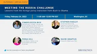 Meeting the Russia challenge: Lessons from the foreign policy transition from Bush to Obama