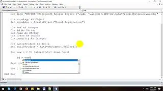 Import Data from Table to Access Database with Word VBA