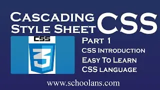 CSS Introduction (Cascading Style Sheet) Part 1