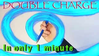 Double Charge. Basic penspinning trick for beginners. Learn How to Spin A Pen - In Only 1 Minutes